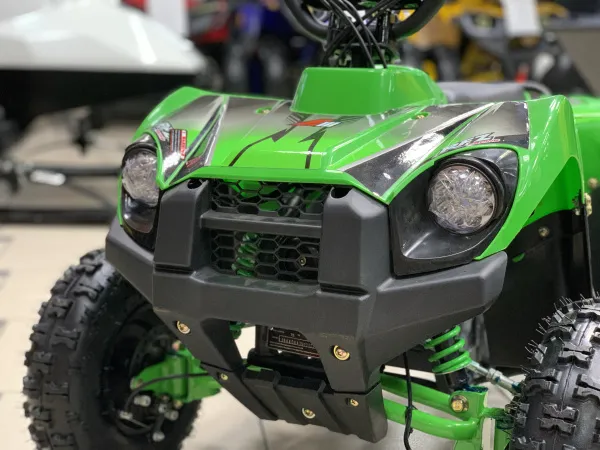 Электроквадроцикл детский Apollo (Аполло) RFZ E - KING KONG 1000W зелёный (машинокомплект) | Мототека