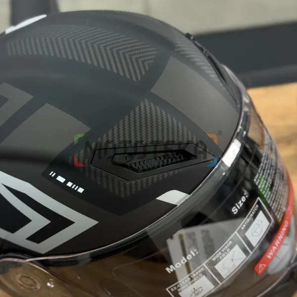 Шлем мото модуляр Мототека ( MOTOTEKA ) TQ 901 BLACK/WHITE XL | Мототека