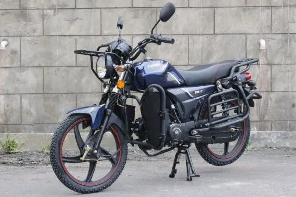 Мопед Regulmoto (Регулмото) Alpha (RM - 2) синий без кофра | Мототека