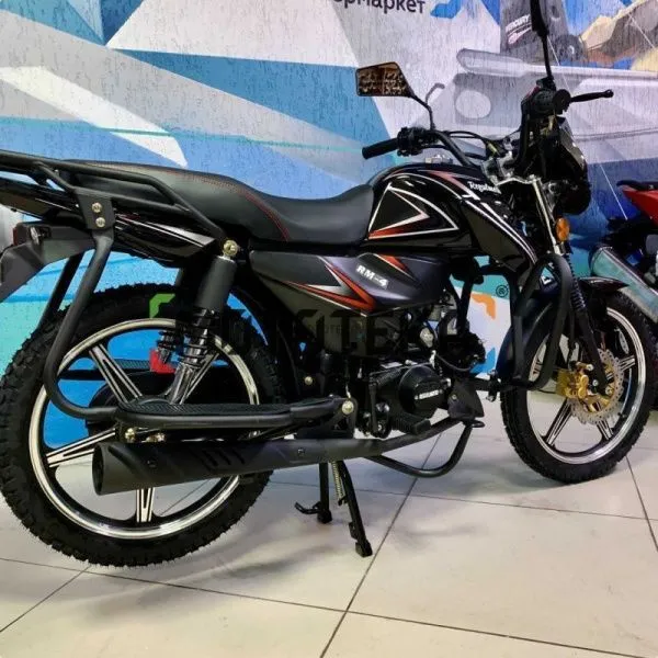 Мопед Regulmoto (Регулмото) Alpha (RM - 4) матовый чёрный | Мототека