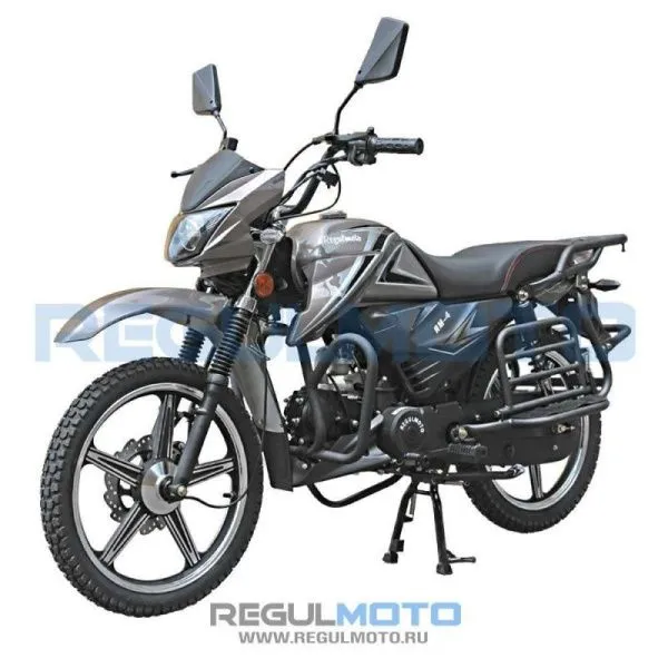 Мопед Regulmoto (Регулмото) Alpha (RM - 4) серый | Мототека