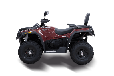 Квадроцикл HISUN (Хайсан) TACTIC HS 550 NEW Normal вишнёвый с ПСМ