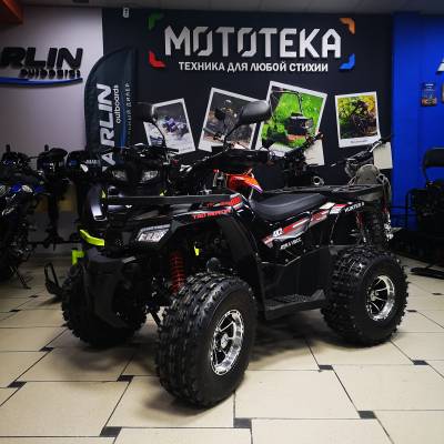 Квадроцикл подростковый Zuumav (Зуумав) HUNTER 150 чёрный (машинокомплект)