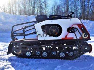 Мотобуксировщик БТС Стандарт ПРО (15 л.с.. Lifan 216 Вт)