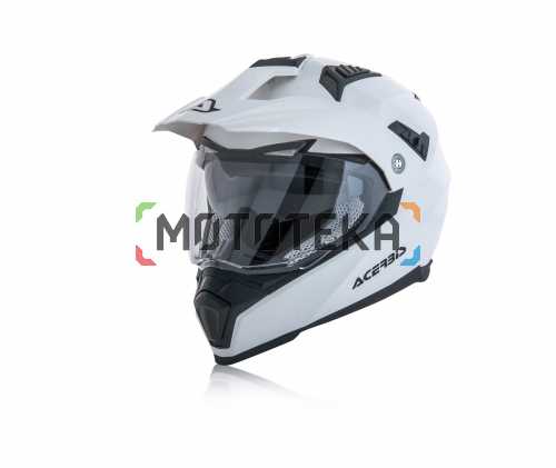 Шлем мото кроссовый Acerbis (Асербис) FLIP FS-606 Black Matt XL