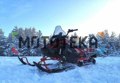 Снегоход IRBIS (Ирбис) SF 200 L Long чёрный/белый с ПСМ