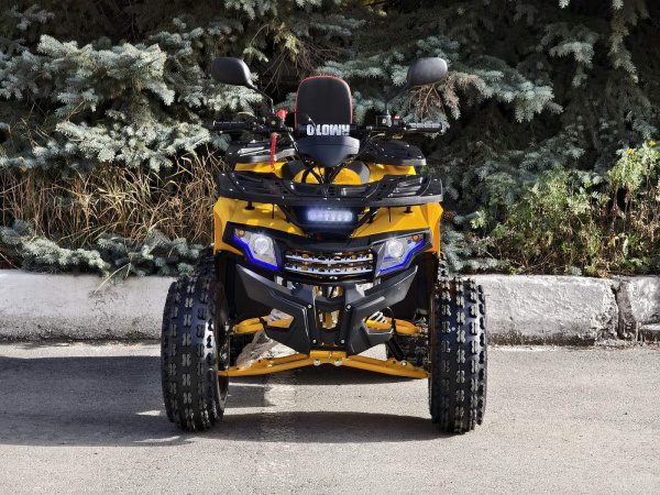 Квадроцикл детский R - MOTO (Р - Мото) Lion 110 A желтый (машинокомплект) | Мототека