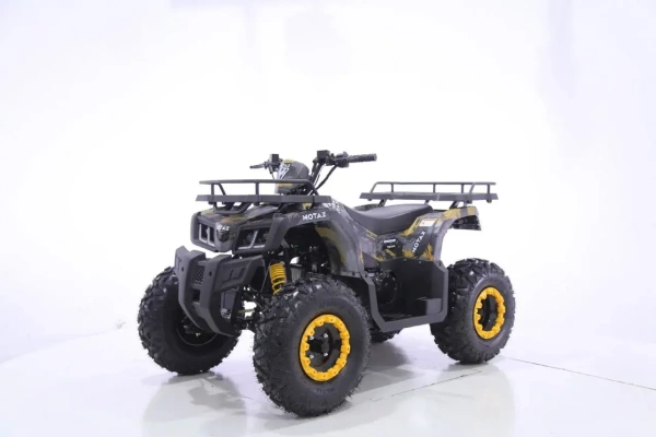 Квадроцикл Motax (Мотакс) ATV Grizlik T200 жёлтый камуфляж (машинокомплект) | Мототека
