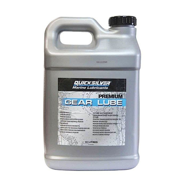 Масло редукторное Quicksilver (Квиксильвер) Gear Lube SAE 80W90 (10л)