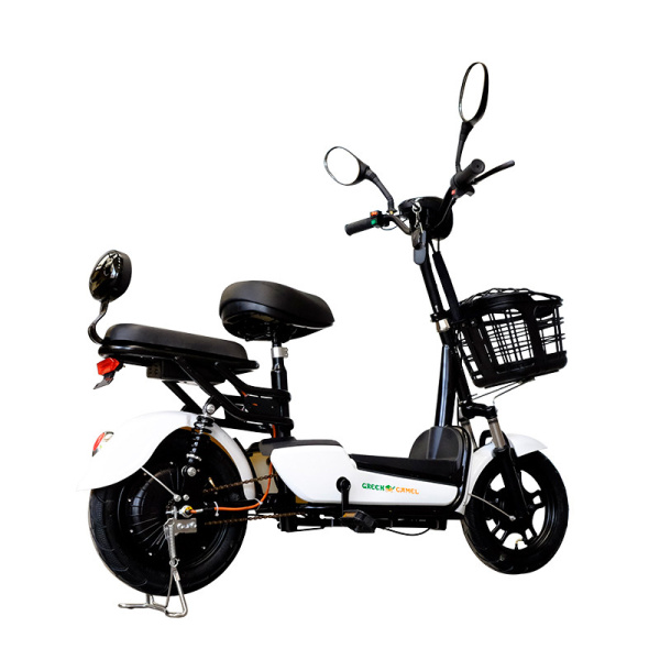 Электроскутер (мопед) GreenCamel (ГринКэмел) Тайфун 400 (400W 48V12Ah ) быстросъем тёмно-синий | Мототека