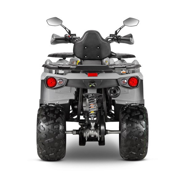 Квадроцикл GLADIATOR (Гладиатор) F200 LUX серый (машинокомплект) | Мототека