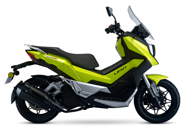 Скутер Lifan (Лифан) KPV150 жёлтый с ПТС | Мототека