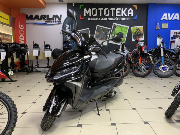 Скутер Мотомир SPARK 49.5 (125) чёрный | Мототека